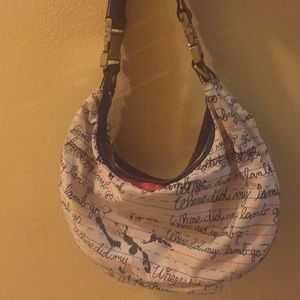 Small shoulder bag .(where did my lamb go )